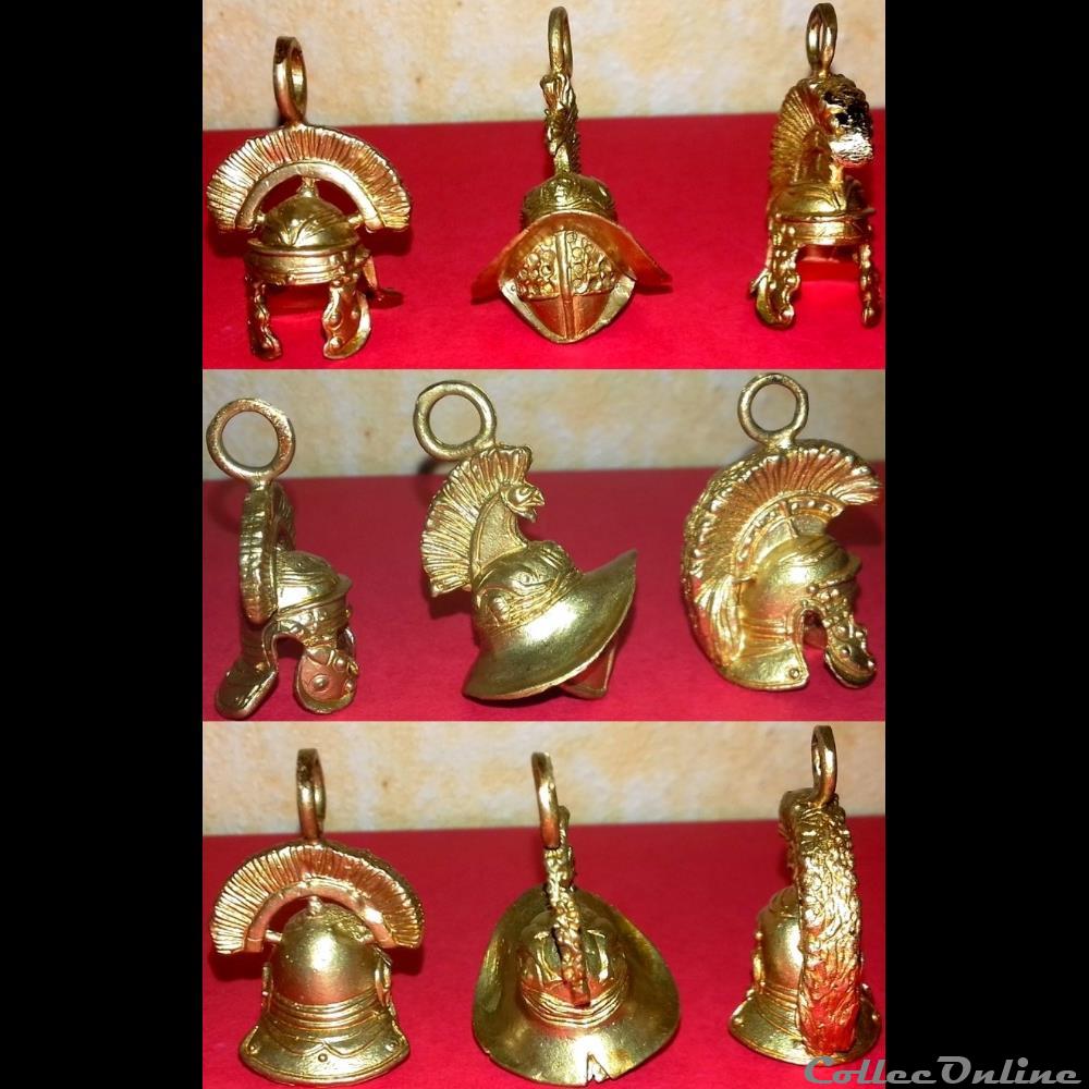 bijoux horlogerie reveil pendentif de casque antique