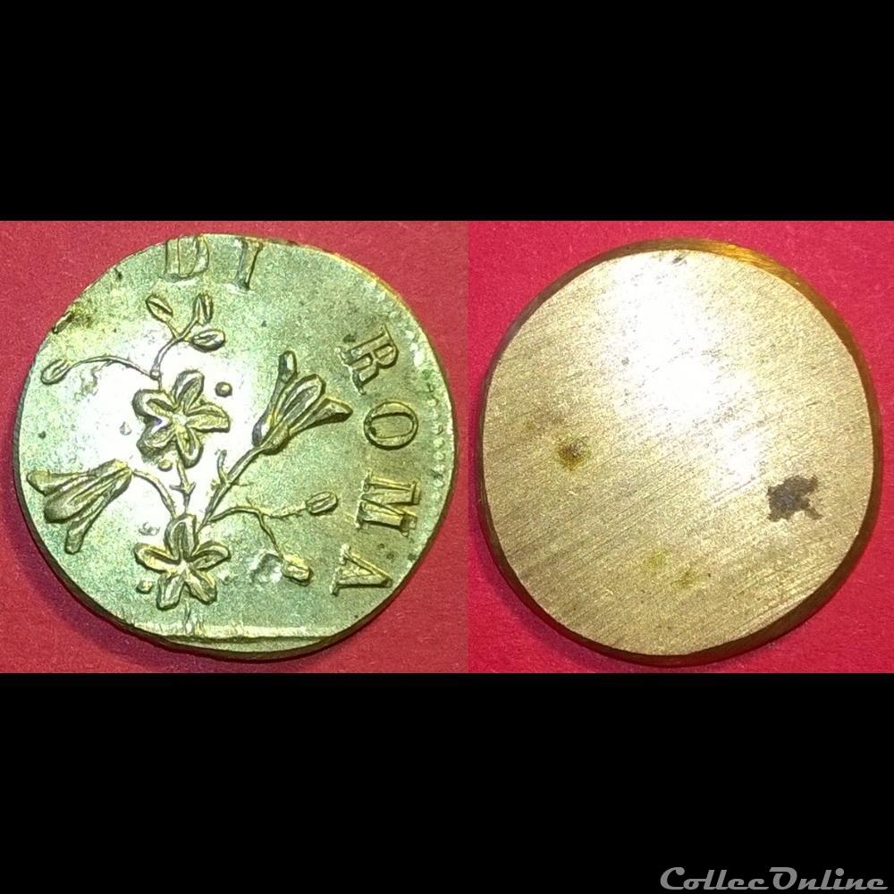 Poids pour la doppia de Rome de Pie VI à Grégoire XVI or europe poids pour la doppia de rome de pie vi a gregoire xvi