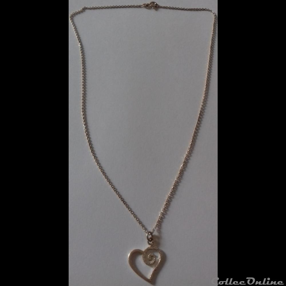 bijoux horlogerie collier argent