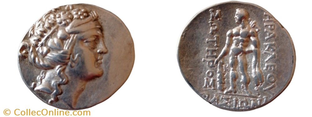 Tétradrachme THASOS ÎLES DE THRACE monnaie antique av jc ap grecque tetradrachme thasos iles de thrace