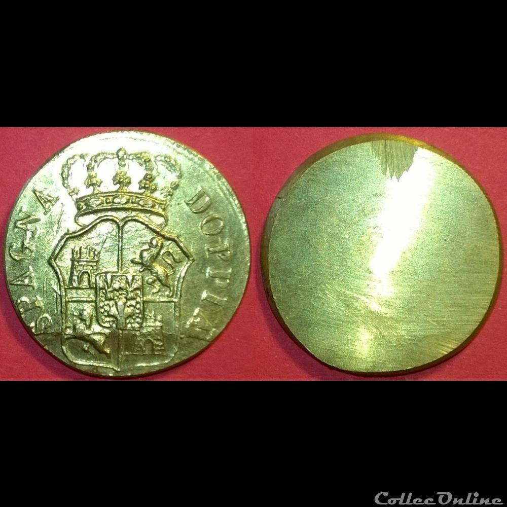 poids monétaire pour 2 écus Espagne or europe poids monetaire pour 2 ecus espagne