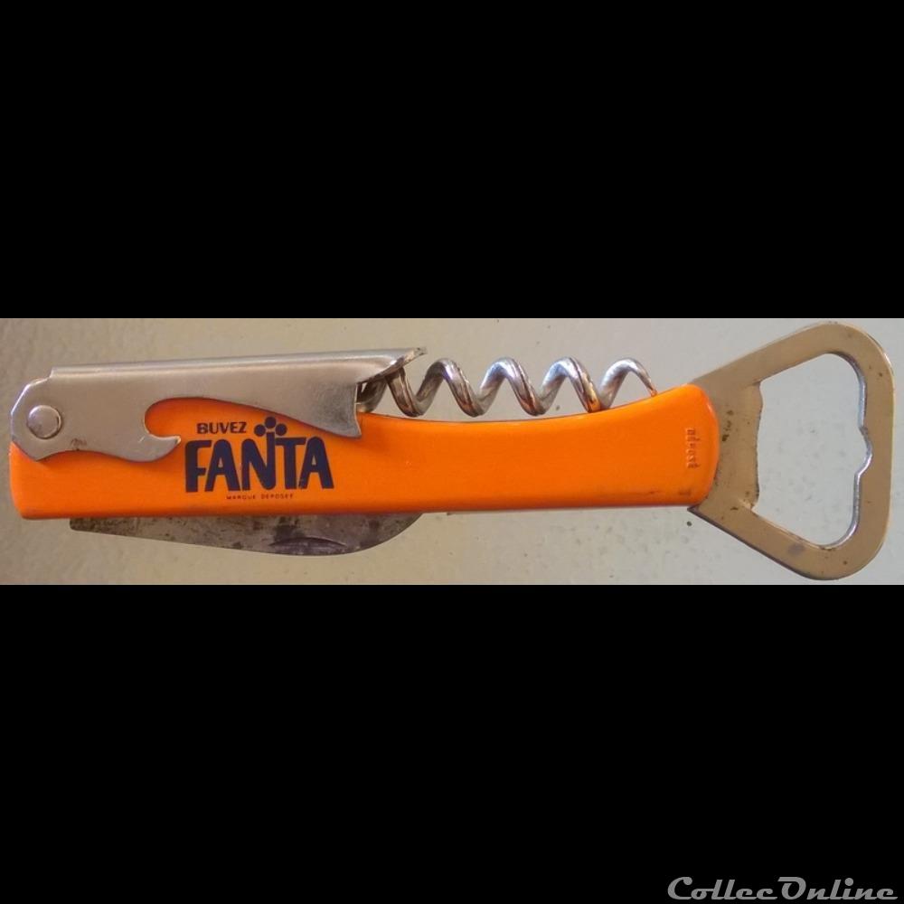 tire bouchon limonadier Fanta bistrot alimentation bijoux collier tire bouchon limonadier fanta