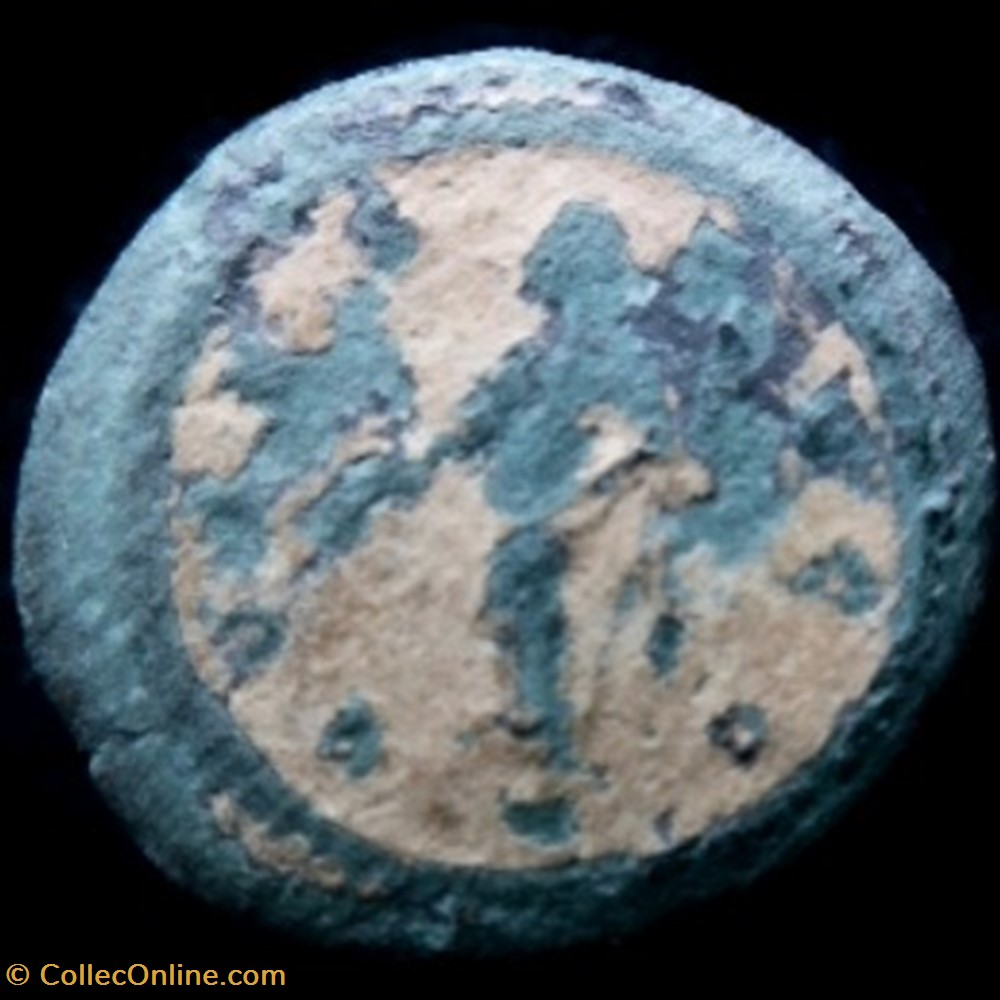 Quinaire ou 1/8 de follis de Dioclétien pour Treves monnaies antiques romaines imperiales republicaines quinaire ou 1 8 de follis de diocletien pour treves