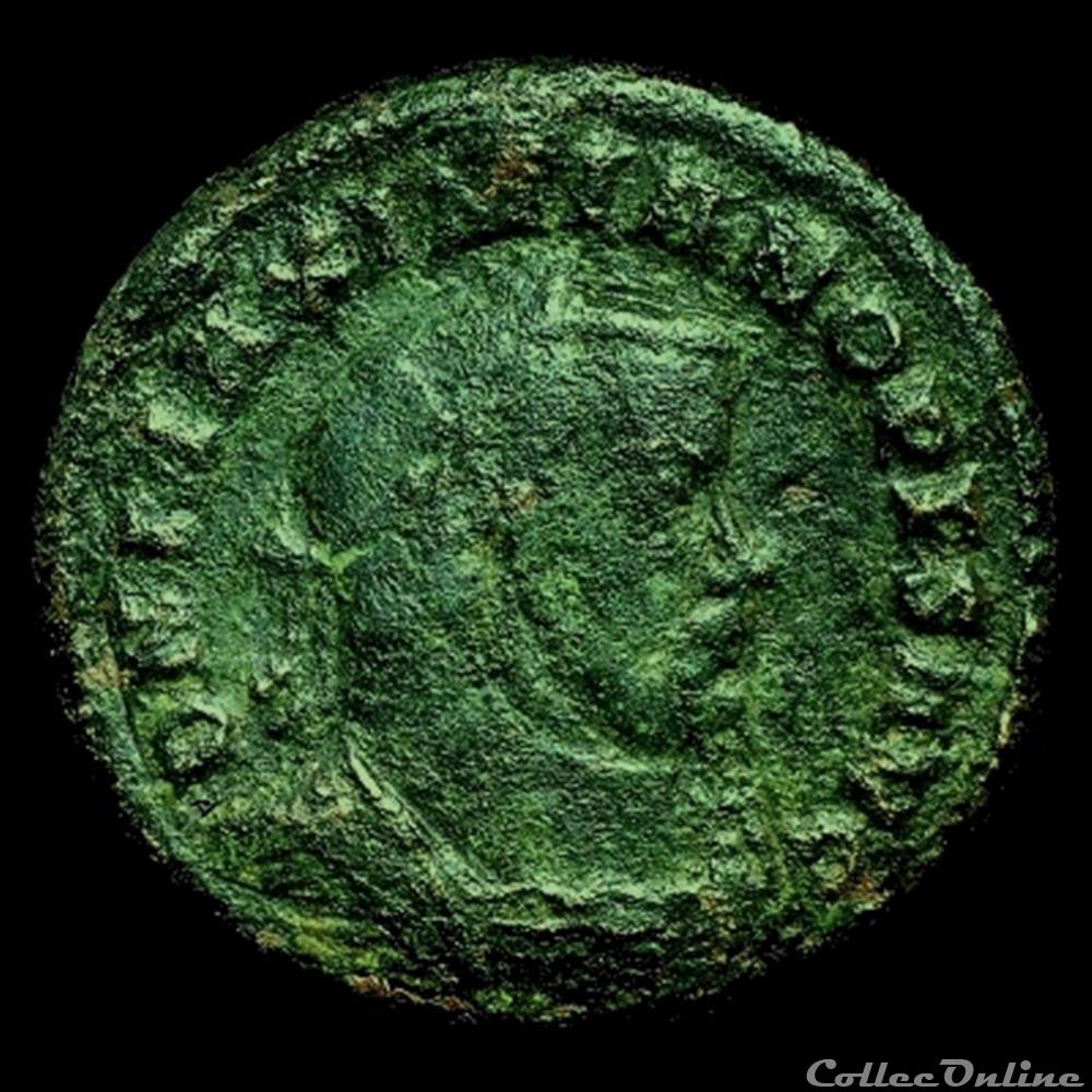 Follis de Maximien Hercule pour Lyon monnaie antique romaine follis de maximien hercule pour lyon