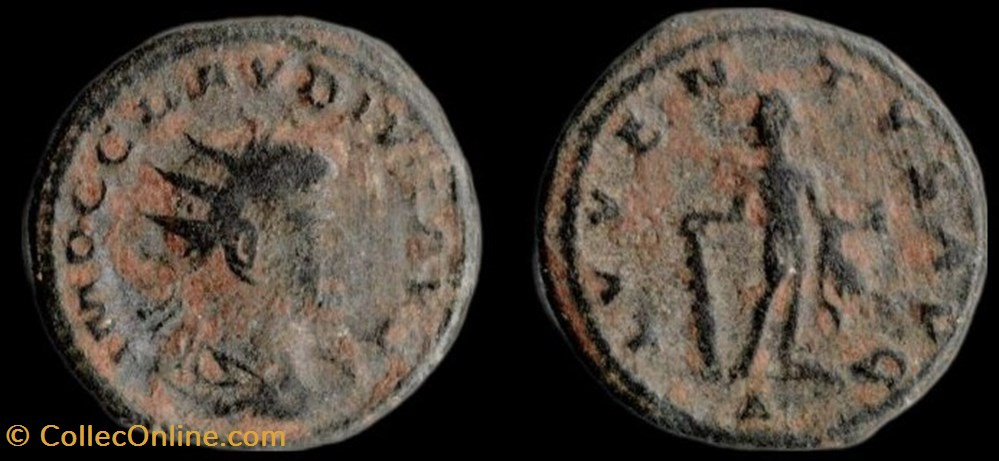 monnaies antiques romaines imperiales et republicaines antoninien de claude ii le gothique antioche