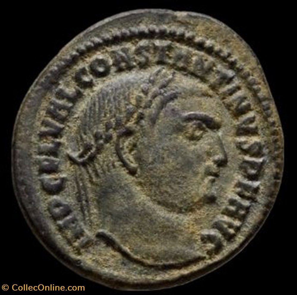 monnaies antiques romaines imperiales et republicaines follis de constantin i auguste pour cyzique