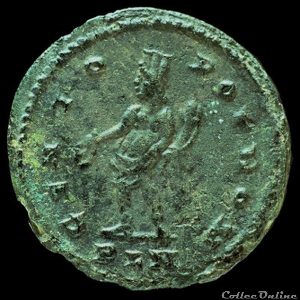Follis de Constantin I césar pour Londres monnaie antique romaine follis de constantin i cesar pour londres