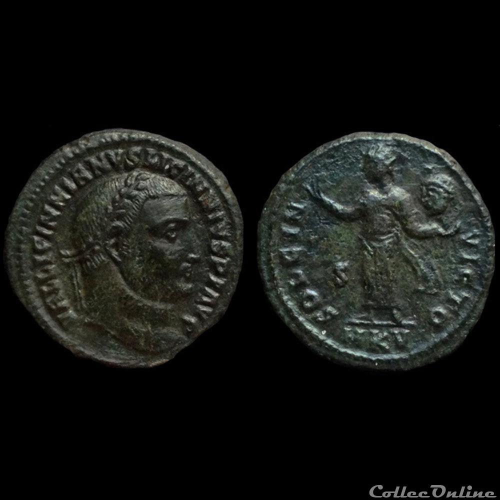 Follis de Licinius I pour Cysique réduit et inédit monnaie antique romaine follis de licinius i pour cysique reduit et inedit