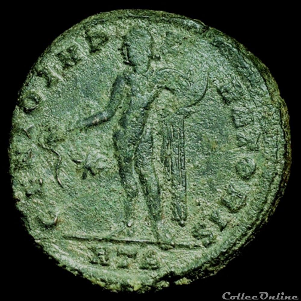 Follis de Galère Maximien auguste pour Heraclée monnaie antique romaine follis de galere maximien auguste pour heraclee