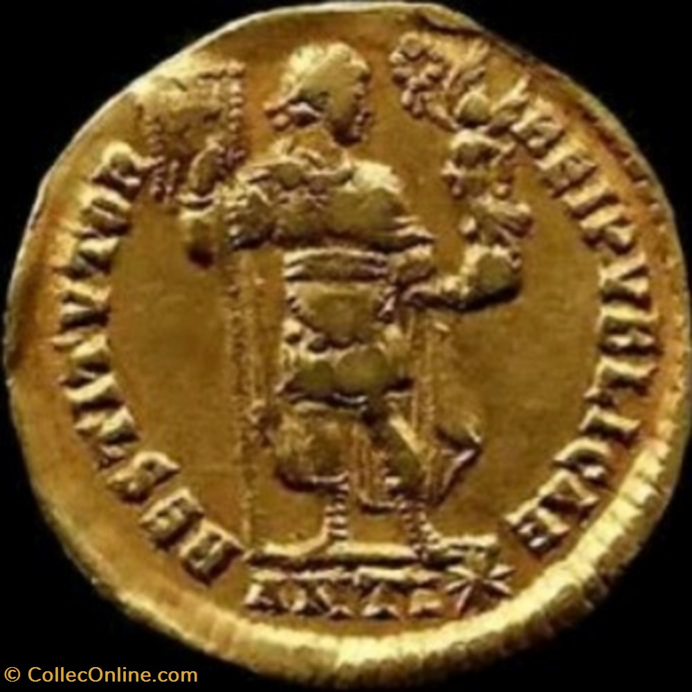 monnaies antiques romaines republicaines imperiales solidus de valentinien i pour antioche 364 375