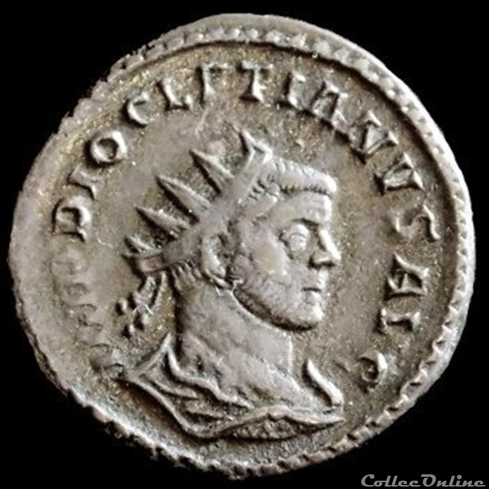 monnaie antique romaine aurelianus de diocletien pour lyon
