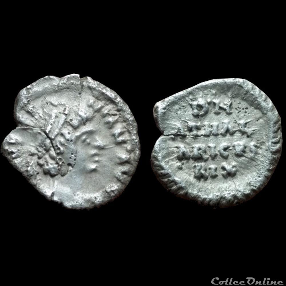 Ostrogoths , Quart de silique d'Athalaric au nom de Justinien monnaies antiques autres ostrogoths quart de silique athalaric au nom de justinien
