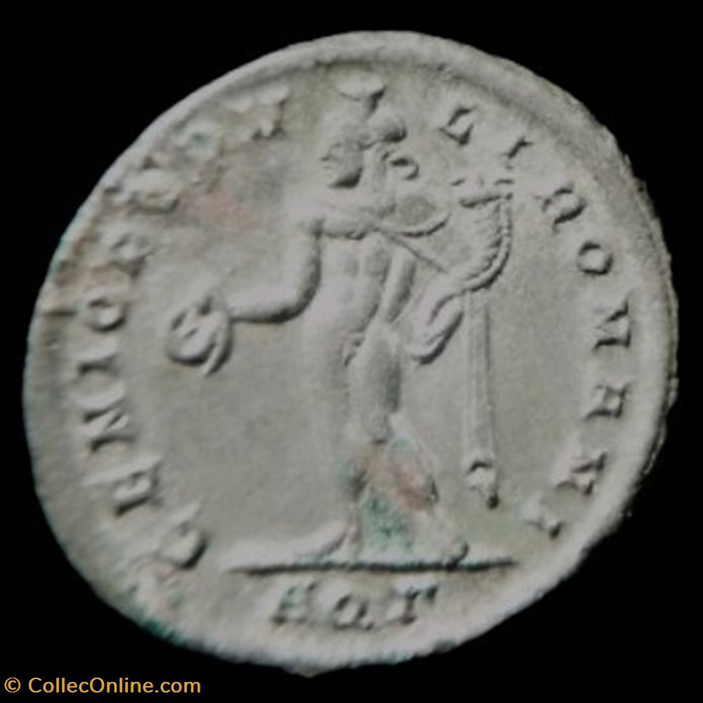 Follis de Constance Chlore césar pour Aquilée monnaies antiques romaines imperiales et republicaines follis de constance chlore cesar pour aquilee