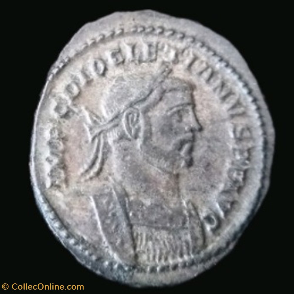 monnaies antiques a romaines imperiales republicaines follis de diocletien pour londres