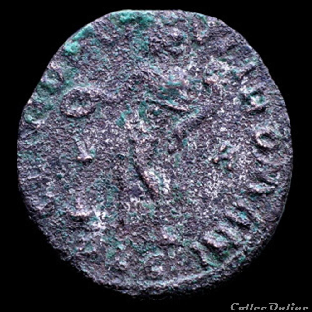 Follis de Constance Chlore césar pour Lyon monnaie antique romaine follis de constance chlore cesar pour lyon