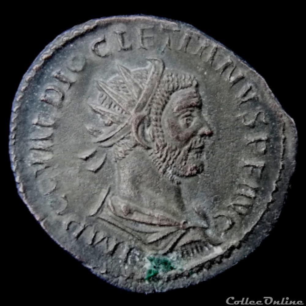 Aurelianus de Dioclétien pour Lyon monnaie antique av jc ap romaine aurelianus de diocletien pour lyon