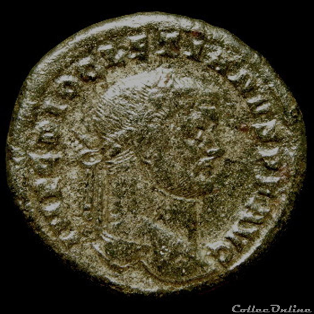 Follis de Dioclétien pour Aquilée monnaie antique romaine follis de diocletien pour aquilee