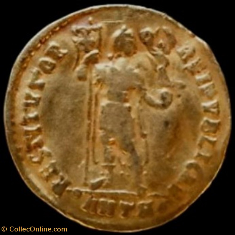 Solidus de Valentinien I pour Antioche , 364-375 monnaies antiques romaines republicaines imperiales solidus de valentinien i pour antioche 364 375
