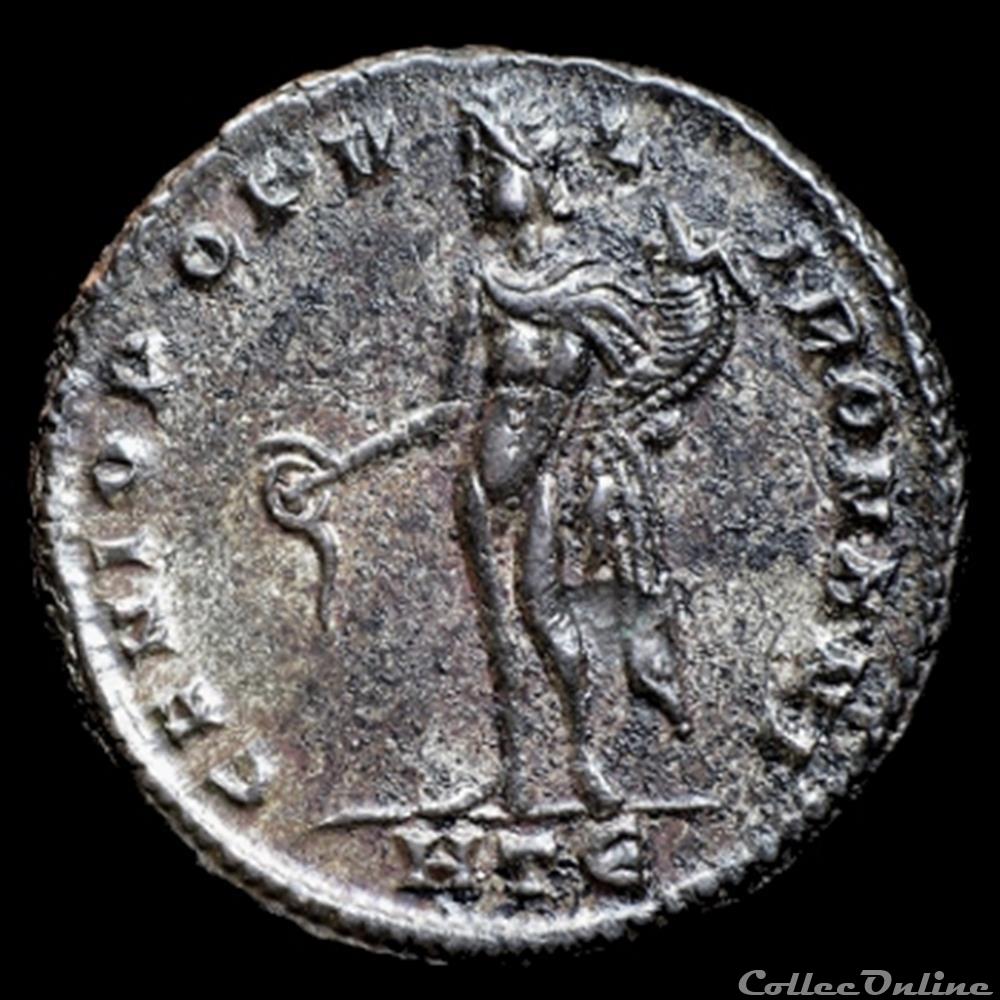 Follis de Galère Maximien auguste pour Héraclée monnaie antique romaine follis de galere maximien auguste pour heraclee