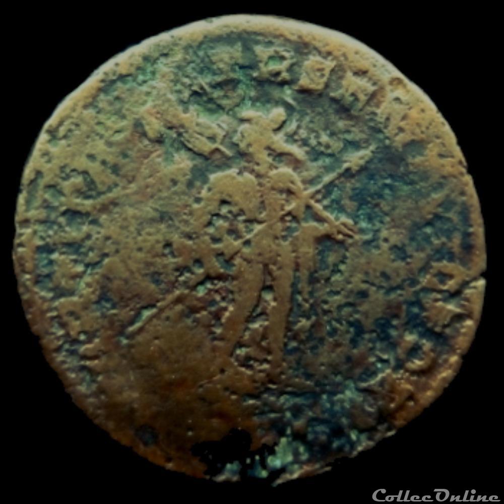 Follis de Constantin I auguste pour Lyon monnaie antique romaine follis de constantin i auguste pour lyon