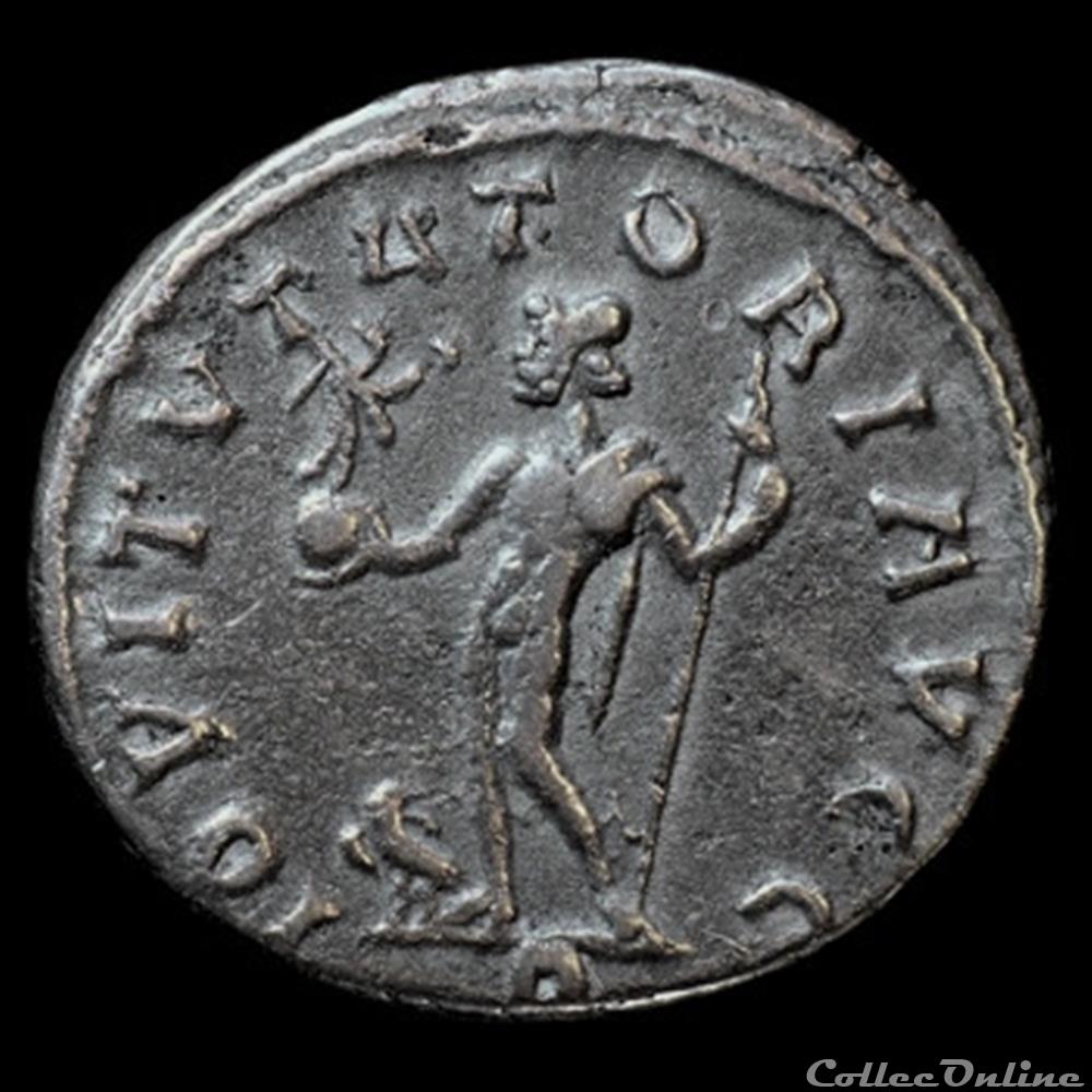 Aurelianus de Maximien Hercule pour Lyon monnaie antique romaine aurelianus de maximien hercule pour lyon