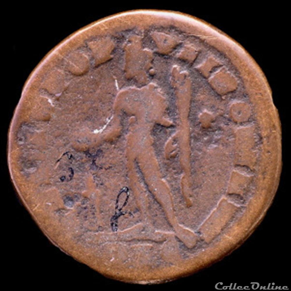 Follis de Sévère II césar pour Lyon monnaie antique romaine follis de severe ii cesar pour lyon