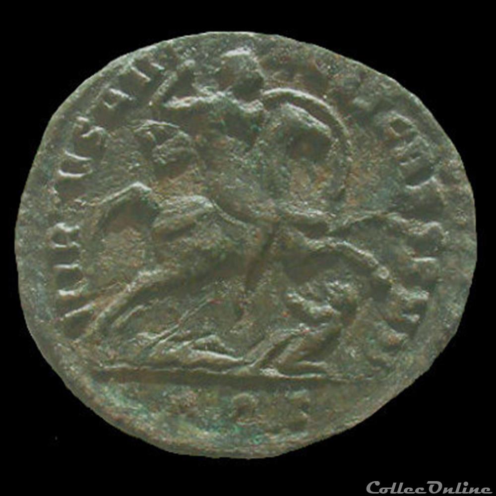 Follis de Sévère II césar pour Aquilée monnaie antique romaine follis de severe ii cesar pour aquilee