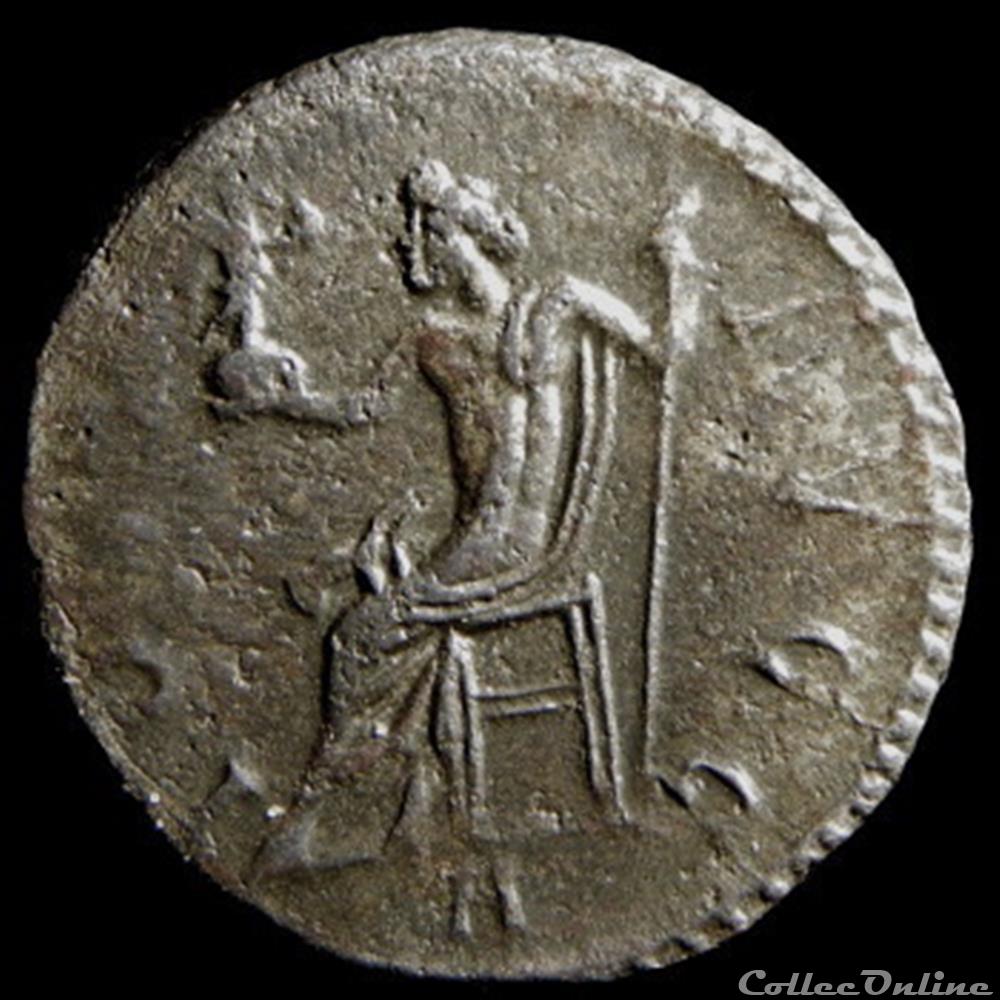 Aurelianus pour Lyon incus de revers monnaie antique romaine aurelianus pour lyon incus de revers