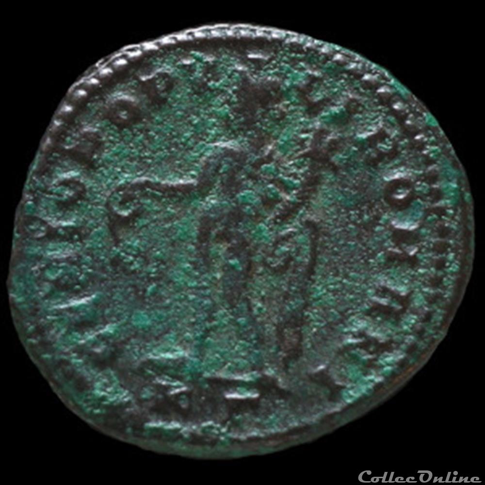 Follis de Dioclétien pour Cyzique monnaie antique romaine follis de diocletien pour cyzique