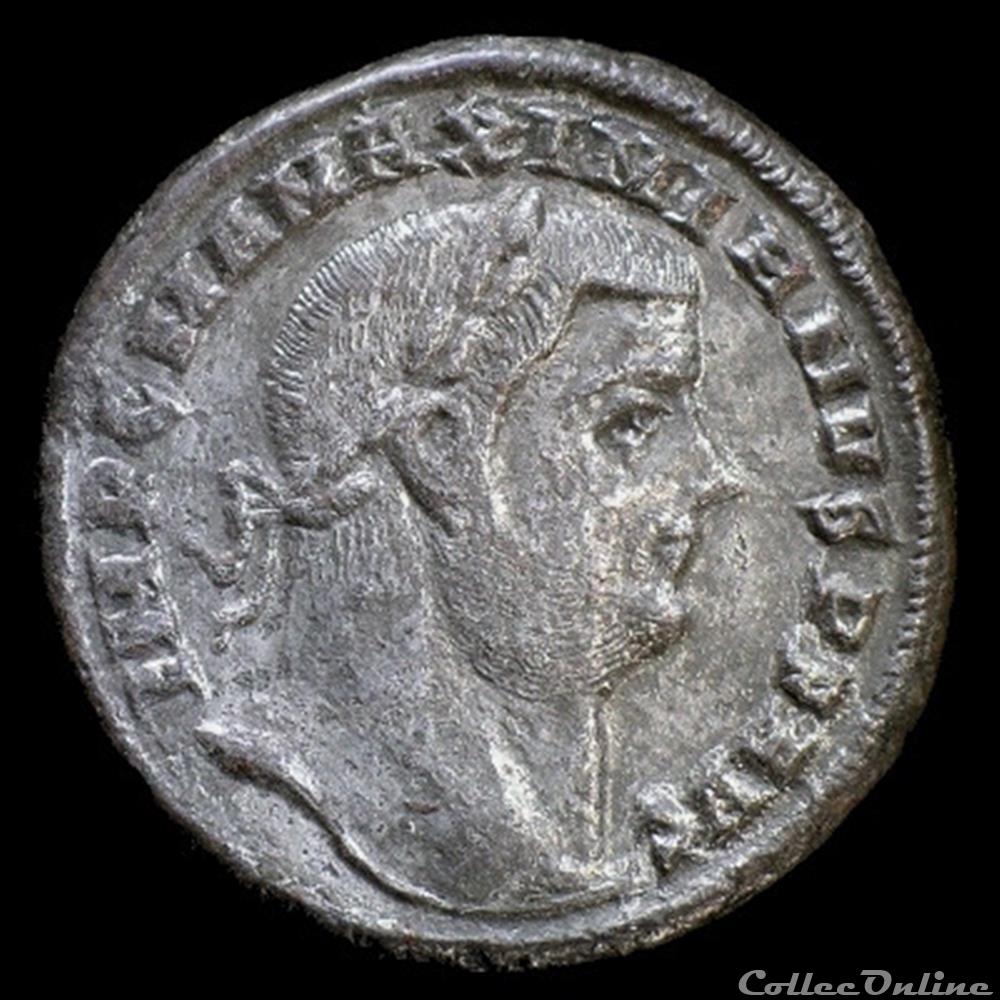 Follis de Maximien Hercule pour Alexandrie monnaie antique romaine follis de maximien hercule pour alexandrie