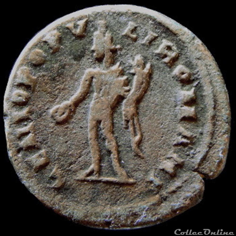 Follis de Constance Chlore césar pour Londres monnaies antiques romaines imperiales et republicaines follis de constance chlore cesar pour londres