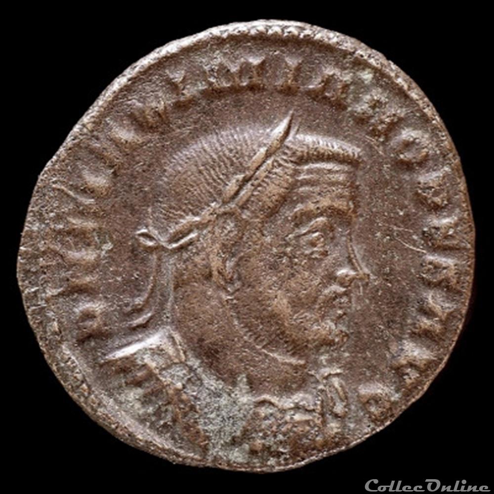 Follis de Maximien Hercule pour Lyon auguste senior monnaies antiques romaines imperiales et republicaines follis de maximien hercule pour lyon auguste senior