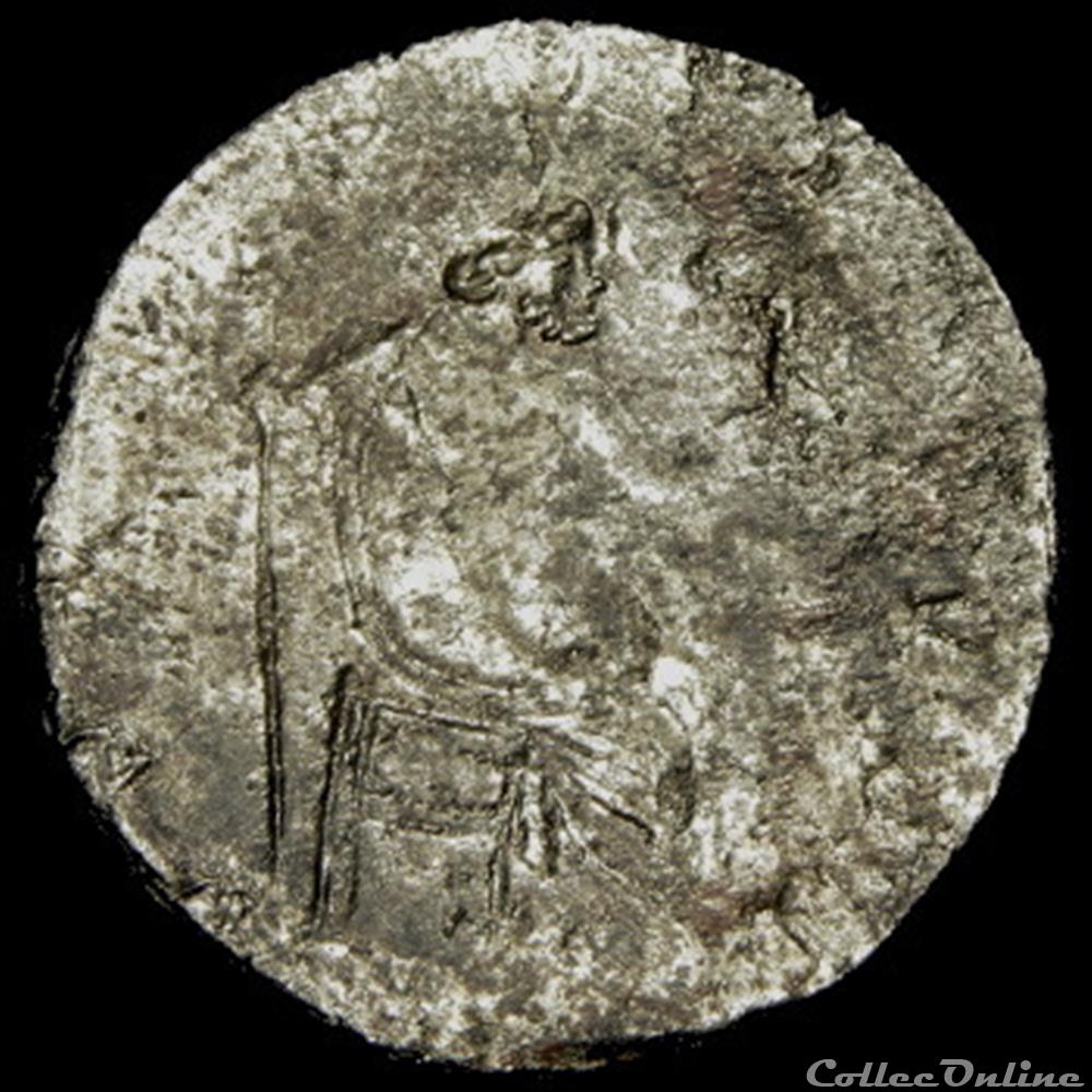 Aurelianus pour Lyon incus de revers monnaie antique romaine aurelianus pour lyon incus de revers