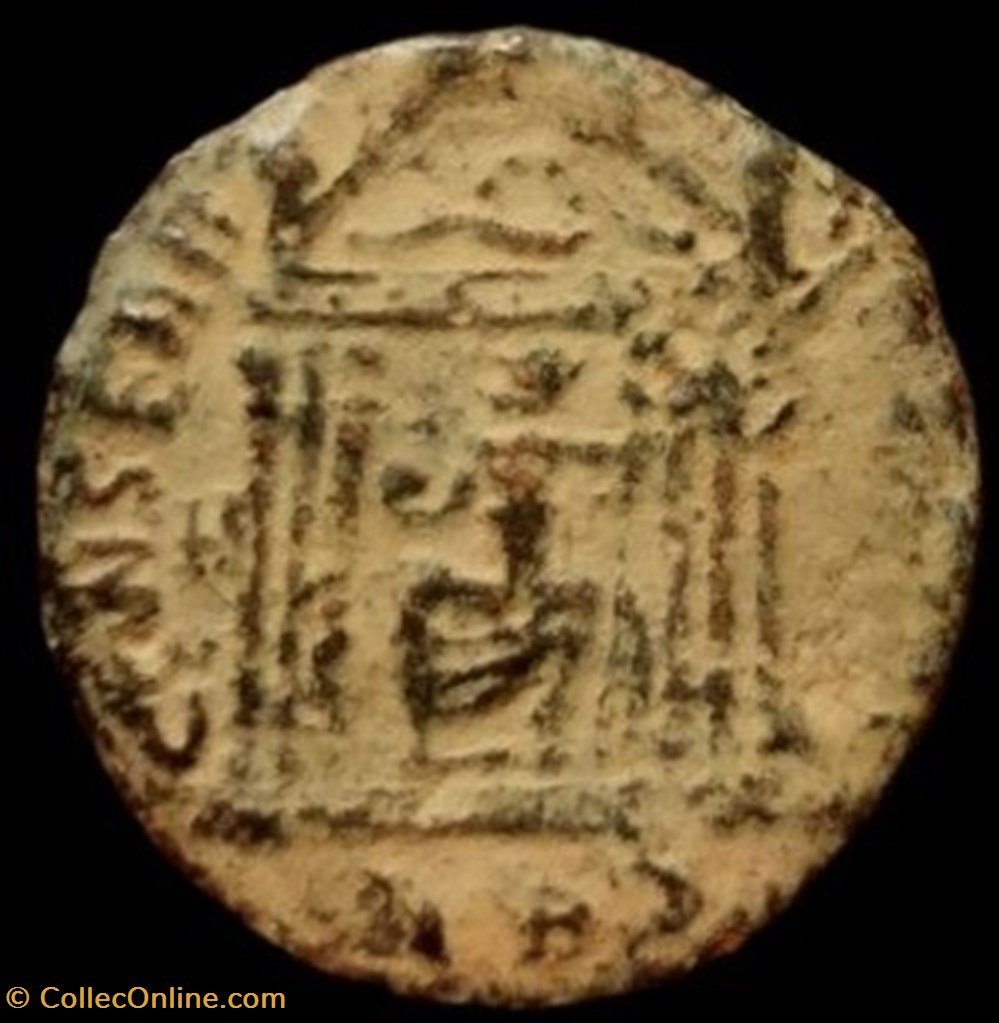 monnaies antiques romaines imperiales et republicaines fraction de follis 1 2 de maxence pour rome