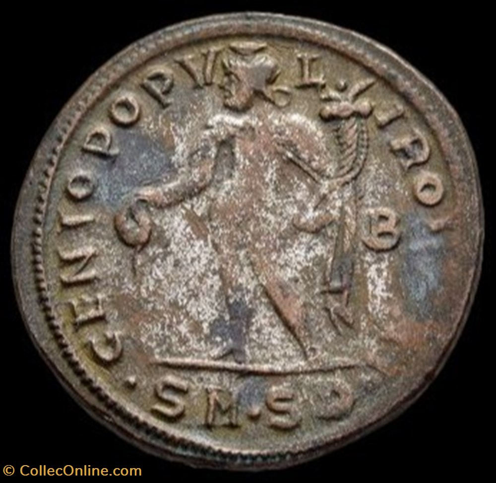 Follis de Maximien Hercule pour Serdica monnaies antiques romaines imperiales et republicaines follis de maximien hercule pour serdica