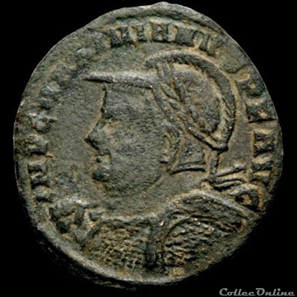 Follis de Maximien Hercule pour Aquilée monnaie antique romaine follis de maximien hercule pour aquilee