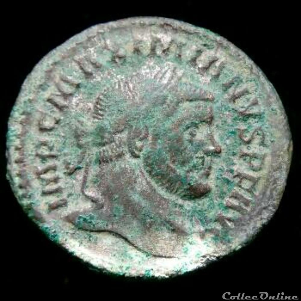 Follis de Maximien Hercule pour Boulogne sur mer monnaie antique romaine follis de maximien hercule pour boulogne sur mer