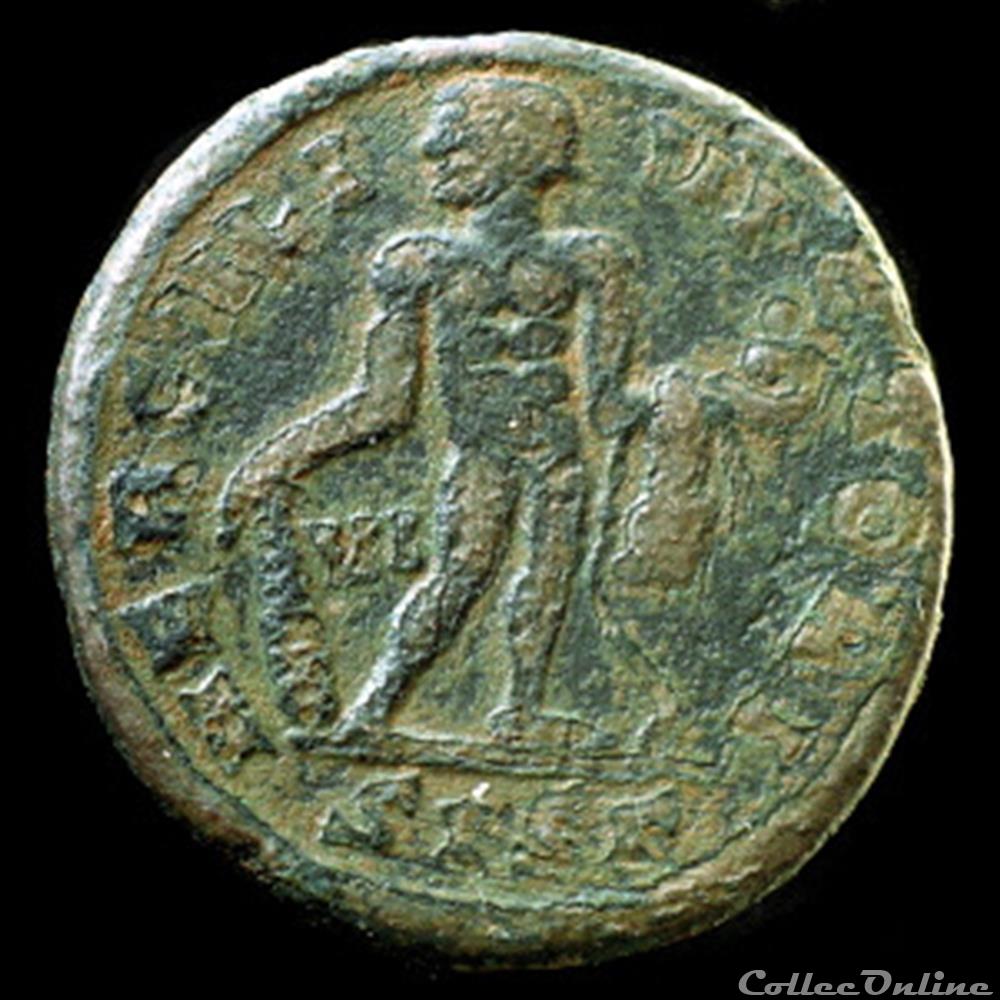 Follis de Maximien Hercule pour Siscia monnaie antique romaine follis de maximien hercule pour siscia