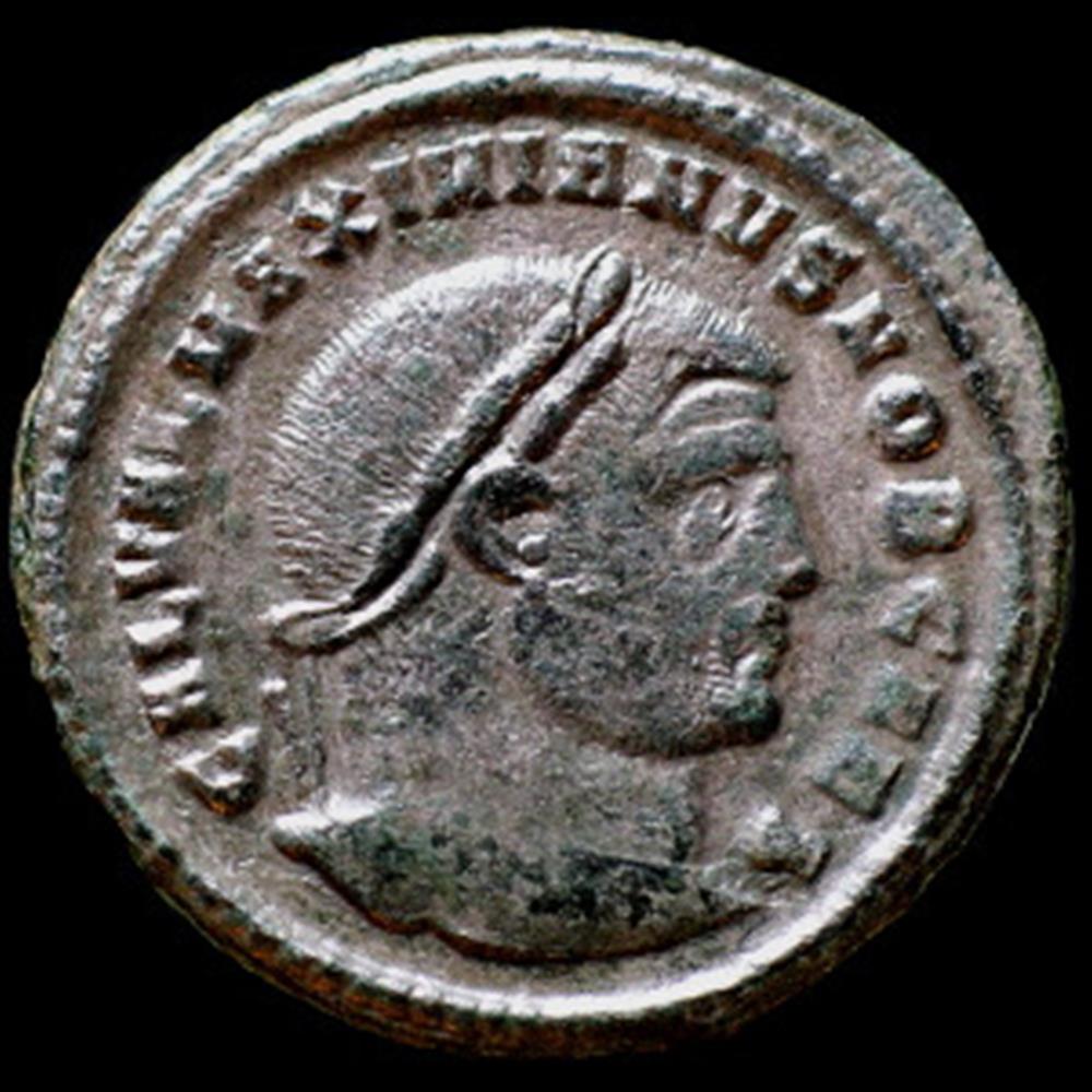 Follis de Galère Maximien césar pour Héraclée monnaie antique romaine follis de galere maximien cesar pour heraclee