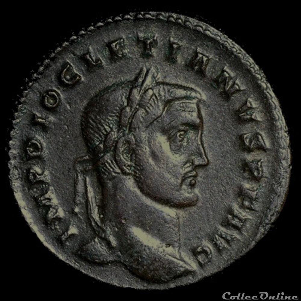monnaie antique romaine follis de diocletien incus certainement de treves