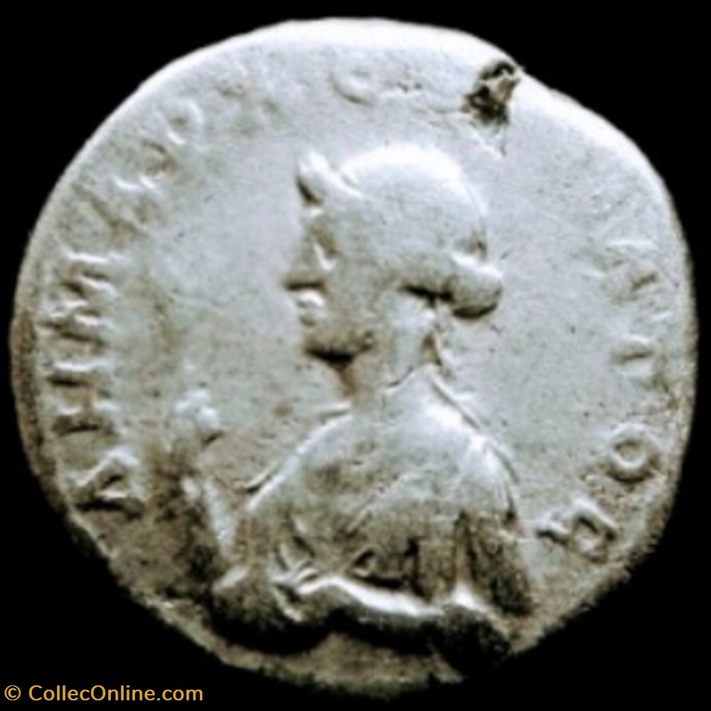 Didrachme de Caesarea de Cappadoce pour Trajan monnaies antiques romaines provinciales didrachme de caesarea de cappadoce pour trajan