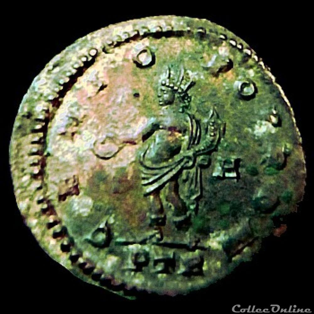 Follis de Maximien Hercule pour Trèves monnaie antique romaine follis de maximien hercule pour treves
