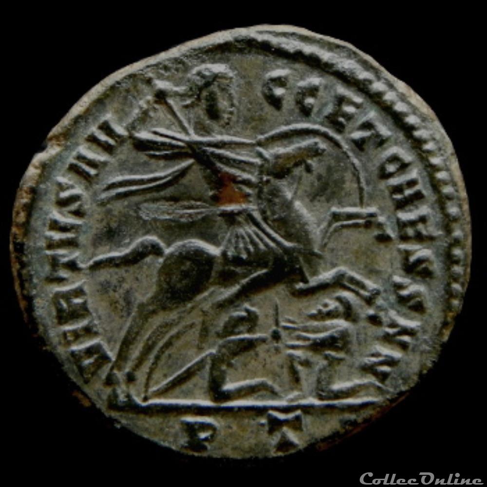 Follis de Constantin pour Ticinium monnaie antique romaine follis de constantin pour ticinium