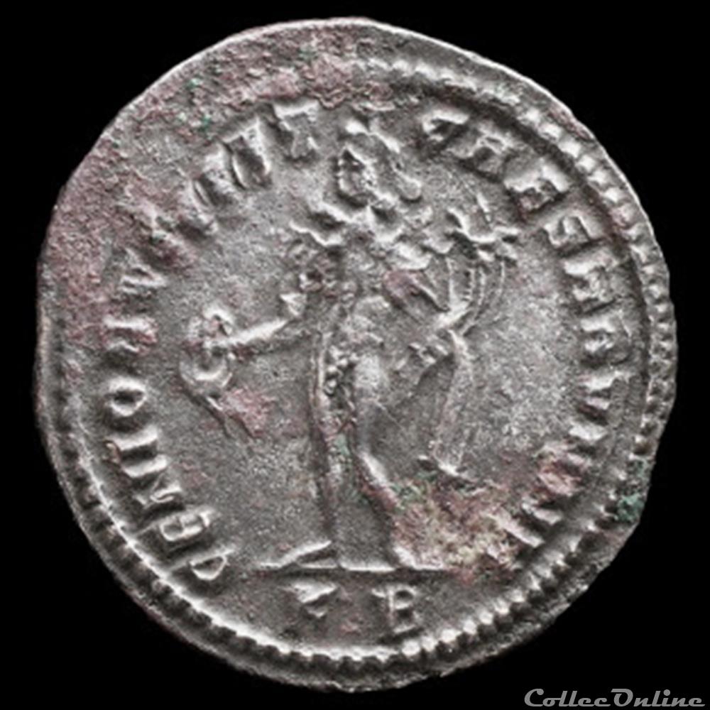 Follis de Constance Chlore césar pour Cysique monnaie antique romaine follis de constance chlore cesar pour cysique