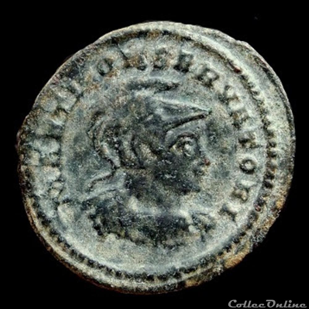 Follis de Constantin I auguste pour Trèves monnaie antique romaine follis de constantin i auguste pour treves