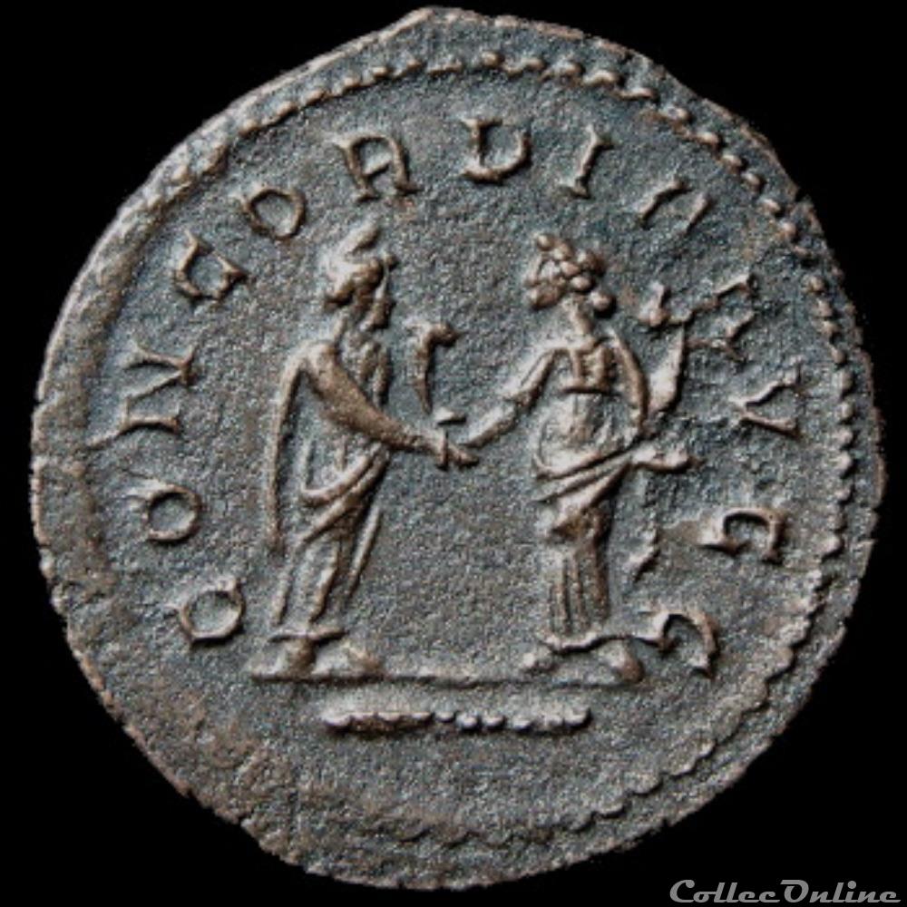 Aurélianus de Galère Maximien pour Lyon monnaie antique romaine aurelianus de galere maximien pour lyon