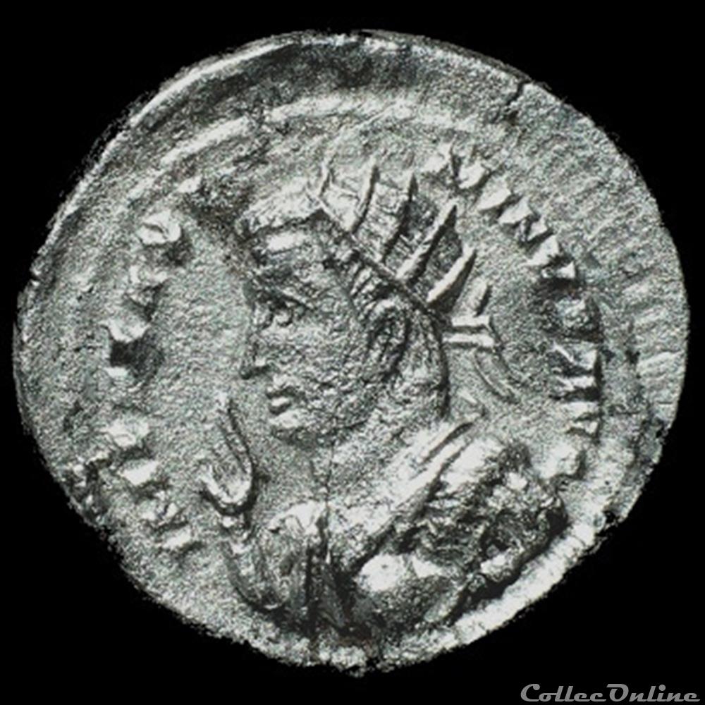 monnaie antique romaine argenteus de maximin ii daia pour treves
