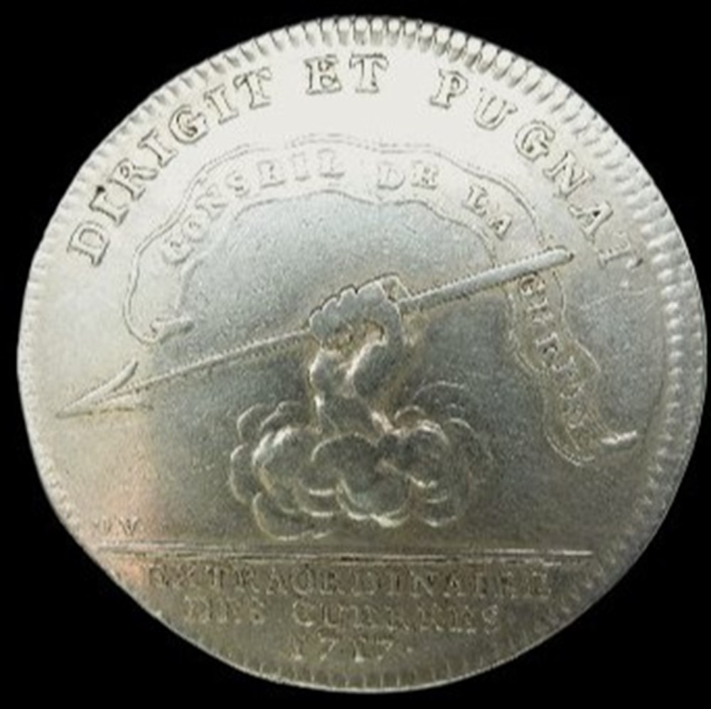 monnaies paranumismatique jetons poids jeton argent louis xv de 1717