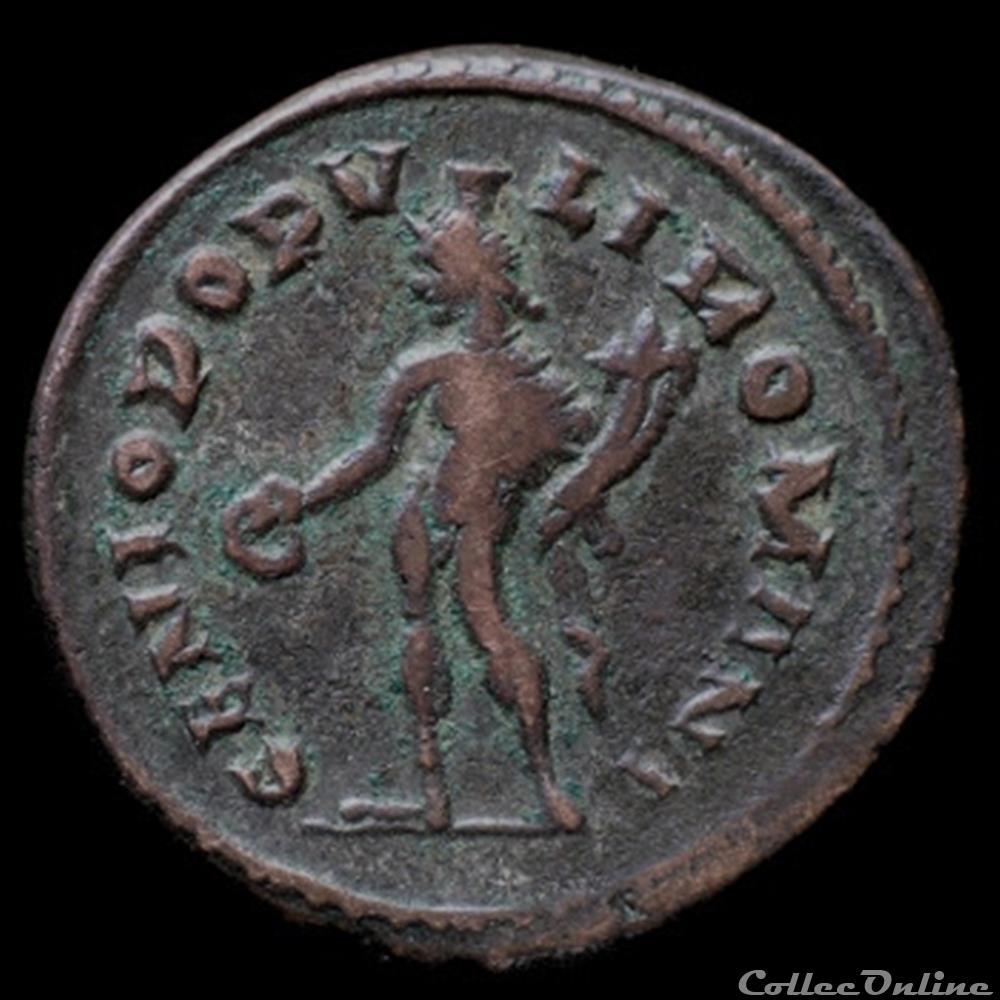 Follis de Constance Chlore césar pour Londres monnaie antique romaine follis de constance chlore cesar pour londres