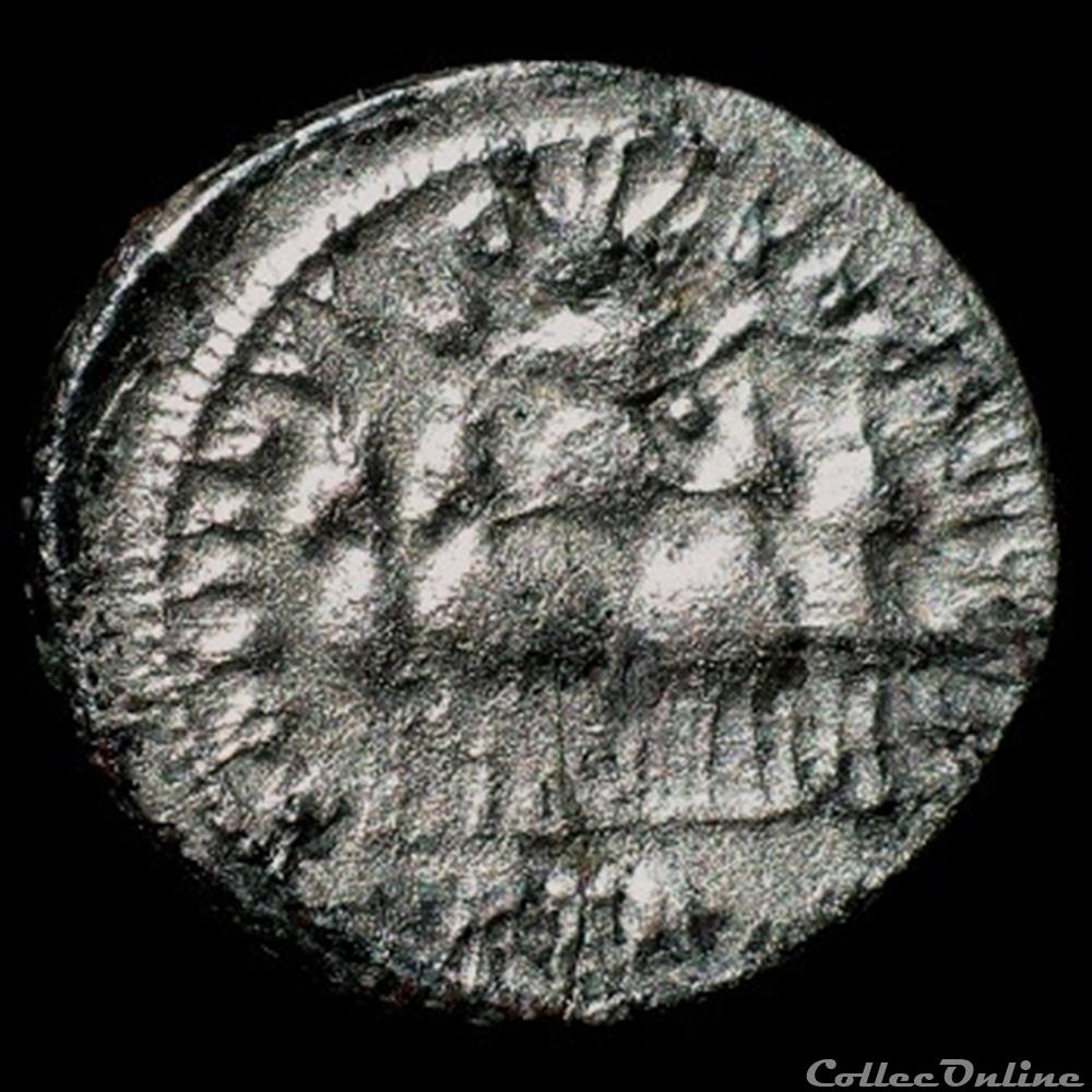 monnaie antique romaine argenteus de maximin ii daia pour treves